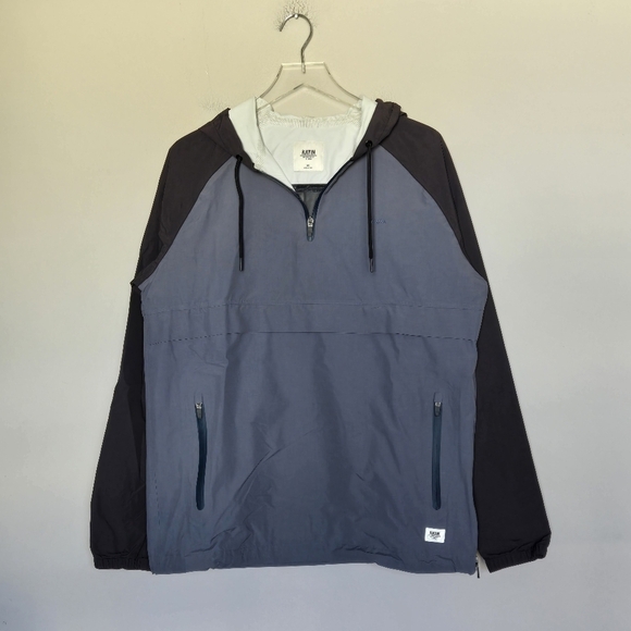 Katin Men's Felix Anorak Shell Rain Jacket Hoodie - Picture 3 of 11